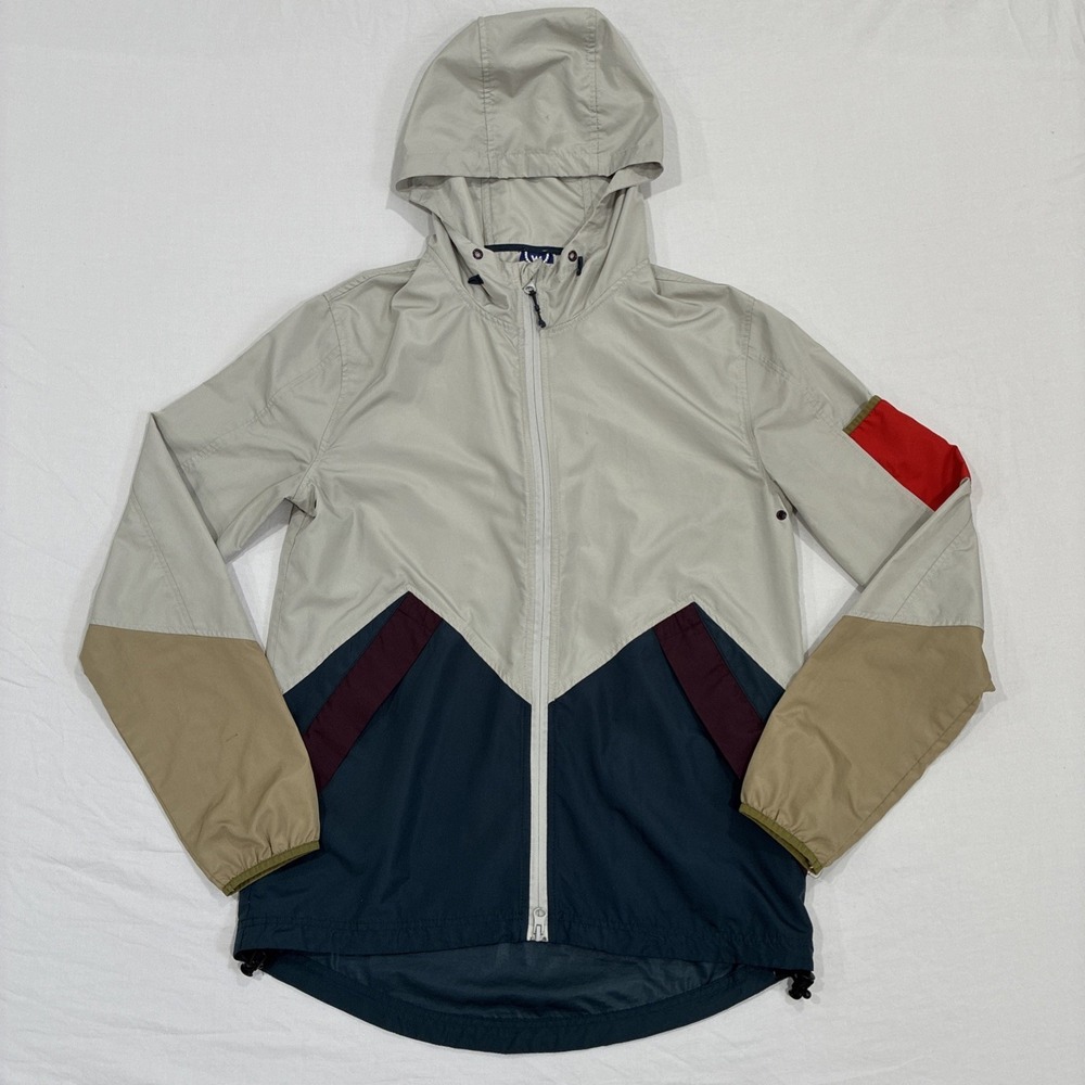 Urban Outfitters Without Walls Zip‎ Up Windbreaker Jacket Size XS Color Block